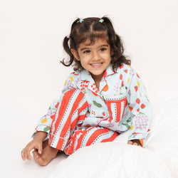 Vineyard Cotton Notched Pyjama Set