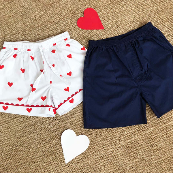 Double the Love - Set of 2 Shorts (For Him & Her)